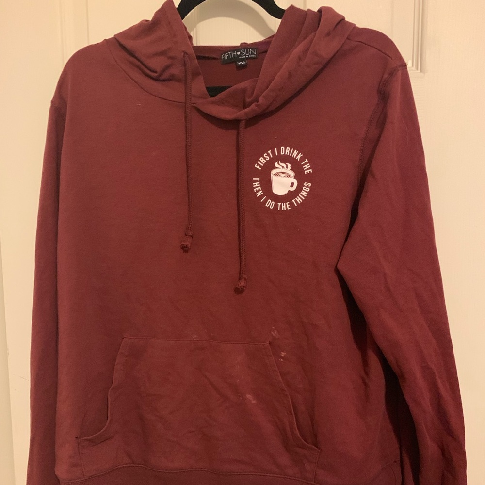 Mission coffee sweat shirt size XXL💜💜💜